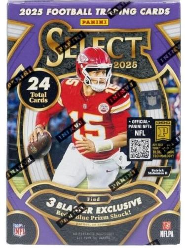 2025 Panini Select NFL Football Blaster Box- 6PK/4CPP/24CPB - New/Factory Sealed