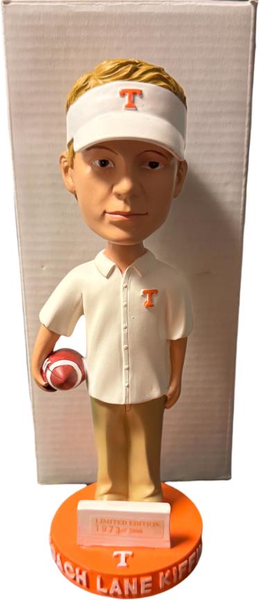 Lane Kiffin Tennessee Volunteers Coach NCAA Football Bobble Head LTD 2000- NIB