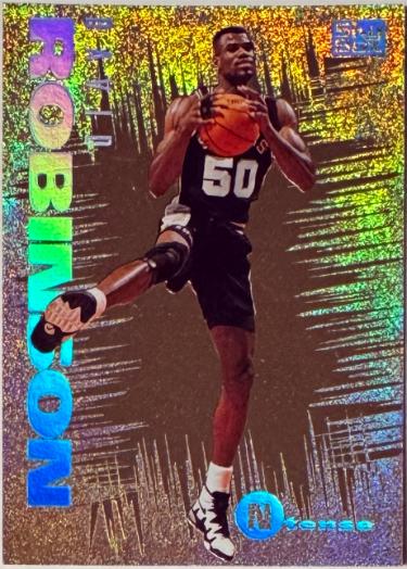David Robinson 1994-95 Emotion N-Tense Card #9 (Gold Holo/San Antonio Spurs/HOF)