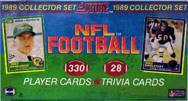 1989 Score NFL Football Complete Set Factory Sealed � NEW- Aikman/Sanders/Thomas/Irvin RC�s