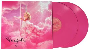 Megan Moroney signed 2026 Cloud 9 Album Cover Double Pink LP/Vinyl/Record- COA