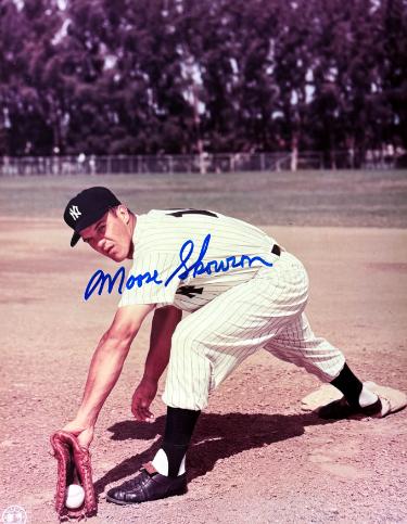 Bill "Moose" Skowron signed New York Yankees MLB 8x10 Photo imperfect- COA (5X All Star)