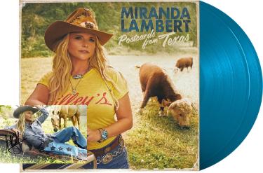 Miranda Lambert Postcards From Texas Signed 4x 6 Art Insert/Double LP/Vinyl/Record- COA