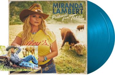 Miranda Lambert Postcards From Texas Signed 4x 6 Art Insert/Double LP/Vinyl/Record- COA