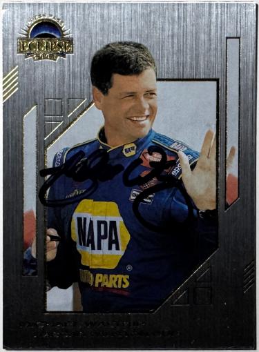 Michael Waltrip signed 2003 Press Pass Eclipse NASCAR On Card Auto #P13- COA