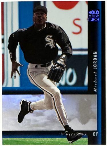 Michael Jordan 1994 Upper Deck SP Holoview FX Card #16 (Chicago White Sox)