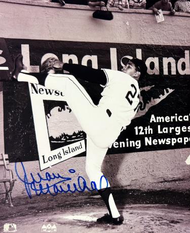 Juan Marichal signed San Francisco Giants MLB 8x10 Photo-COA (HOF/Dominican Dandy)