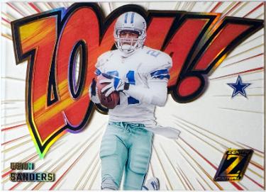 Deion Sanders 2023 Panini Zenith ZOOM Card #22 (SSP/Dallas Cowboys)