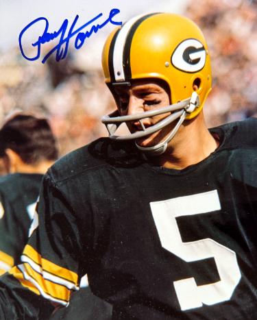 Paul Hornung signed Green Bay Packers 8X10 Photo minor dings- NFL Alumni COA/HOF