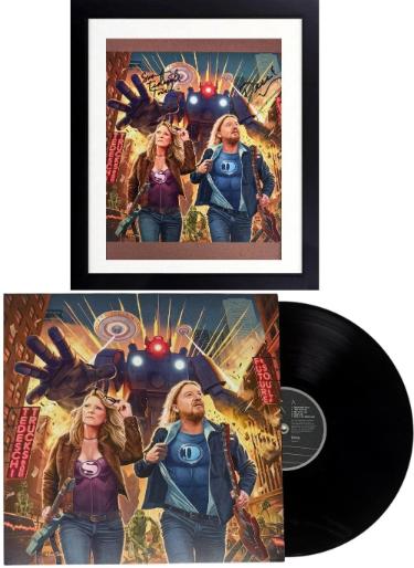Tedeschi Trucks signed 2026 Future Soul 8x8 Art Insert Custom Framing w/LP/Vinyl/Record- COA (Susan Tedeschi & Derek Trucks/NEW)