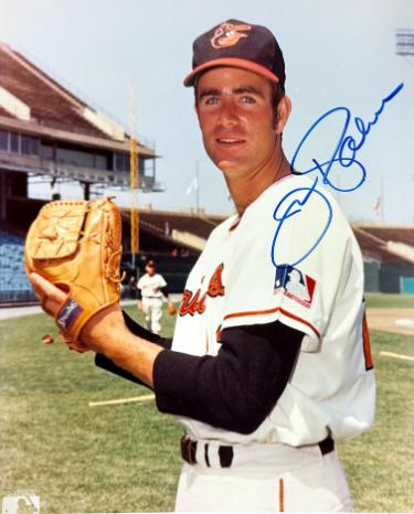 Jim Palmer signed Baltimore Orioles MLB Licensed 8x10 Photo imperfect- COA (HOF/3XCY/6X AS)