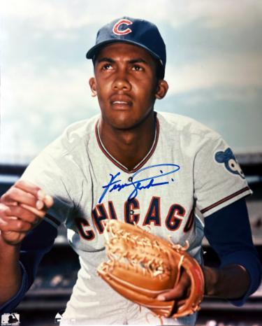 Fergie Jenkins signed Chicago Cubs MLB 8x10 Photo imperfect- COA (HOF)