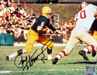 Paul Hornung signed Green Bay Packers 8X10 Photo imperfect- Tuff Stuff COA/HOF