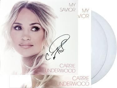 Carrie Underwood signed 2021 My Savior 11x11 Art Insert LP/Vinyl/Record- COA/NEW