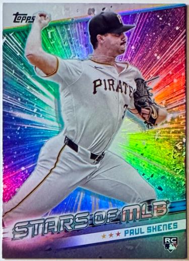 Paul Skenes 2024 Topps Update Series Rookie Stars of MLB Card #SMLB-64 (Pittsburgh Pirates)