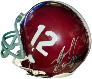 Bob Baumhower signed Alabama Crimson Tide Riddell TB #12 Mini Helmet #91- COA