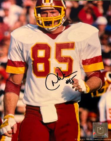 Don Warren signed Washington NFL Licensed 8x10 Photo #85 -COA -3X SB Champ/HOGS