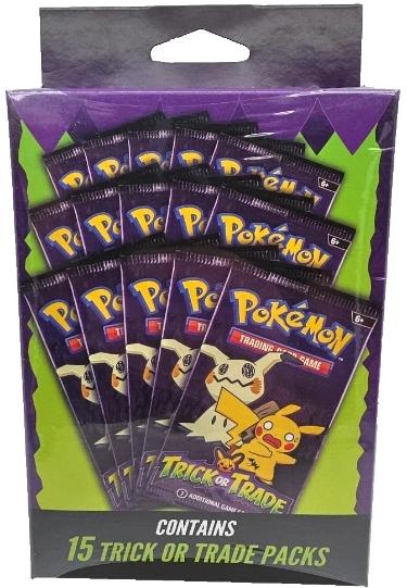 2025 Pokemon TCG TRICK OR TRADE Booster (with 15 Packs inside) NEW- FACTORY SEALED
