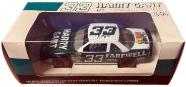 Harry Gant signed 1994 Farewell Tour Chevy Lumina 1:24 Die Cast Car- /5033- COA