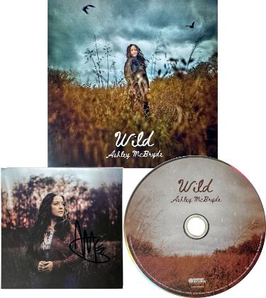 Ashley McBryde signed 2026 Wild 4x4 Art Card w/ Album Cover/CD & Case imperfect-NEW- COA