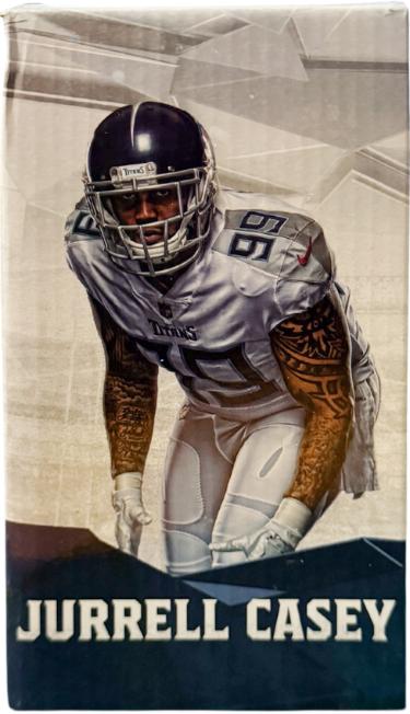 Jurrell Casey 2018 Tennessee Titans Bobblehead #99 Season Ticket Holder Gift NEW