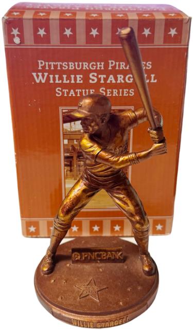 Willie Stargell Statue Series Figurine Pittsburgh Pirates 2005 PNC Park Stadium Giveaway- NIB