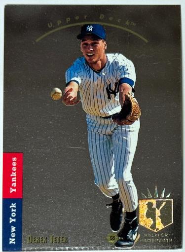 Derek Jeter 1993 Upper Deck SP Foil Baseball Rookie Card (RC) #279  (New York Yankees/HOF)