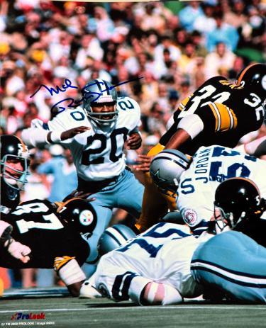 Mel Renfro signed Dallas Cowboys NFL 8x10 Photo imperfect - COA (HOF)