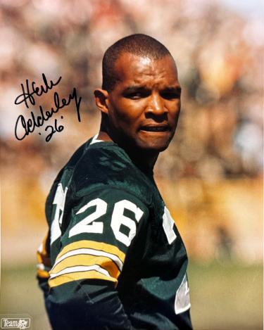Herb Adderley signed Green Bay Packers NFL Licensed 8x10 Photo imperfect #26- COA/Show Ticket (HOF)