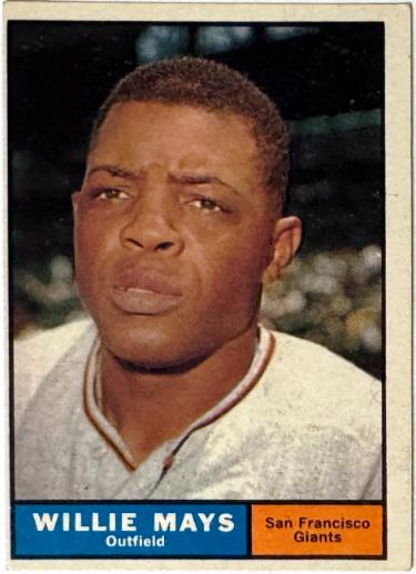 Willie Mays 1961 Topps Card #150 VG-EX (San Francisco Giants/HOF)