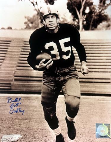 Bullet Bill Dudley signed Pittsburgh Steelers NFL 8x10 Photo imperfect-COA (HOF)