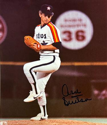 Don Sutton signed Houston Astros MLB Licensed 8x10 Photo minor dings- COA (HOF)