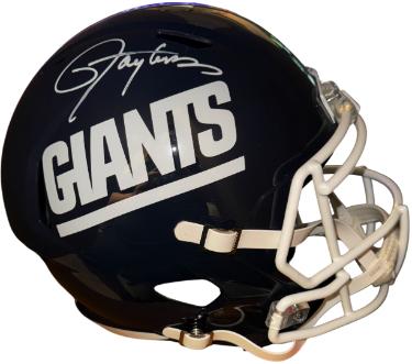 Lawrence Taylor signed New York Giants Riddell NFL Full Size Speed TB Rep Helmet- Beckett Witnessed (HOF)
