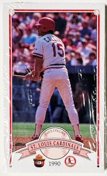 1990 St. Louis Cardinals Smokey Bear Fire Safety Complete 27 MLB Baseball Card Set-Factory Sealed (Ozzie Smith/Herzog/Coleman)