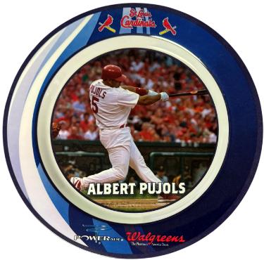 Albert Pujols Cardinals 10" Plate SGA Collector�s Dinner Melamine Busch Stadium -NEW