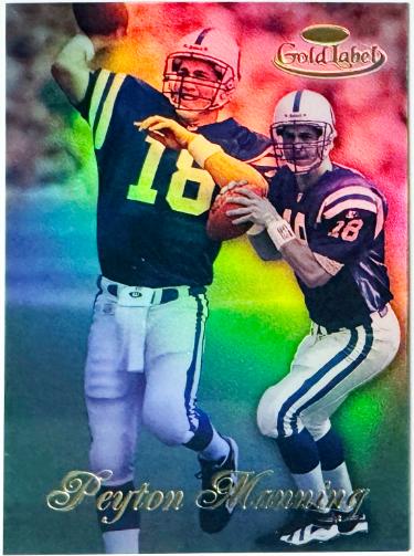 Peyton Manning 1998 Topps Gold Label Rookie Card #20 (RC)- (Indianapolis Colts)