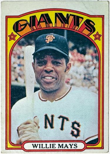 Willie Mays 1972 Topps Card #49 VG (San Francisco Giants/HOF)