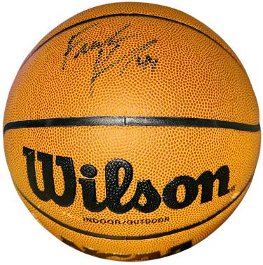 Frank Kaminsky signed NCAA Wilson I/O Basketball imperfect- Schwartz Sports Hologram (Wisconsin Badgers)