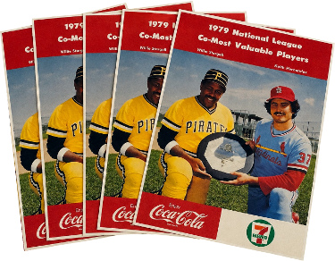 1979 MLB National League Co-MVP 5x7 Promo Card (Willie Stargell/Keith Hernandez) Lot of 5 � Brand New
