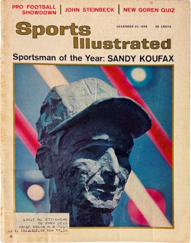 Sports Illustrated Full Magazine 12/20/1965 Sandy Koufax/Sportsman of the Year