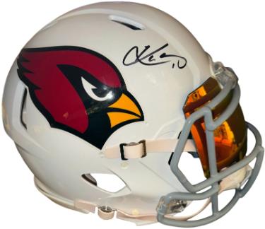 Kyler Murray signed Arizona Cardinals NFL Riddell Speed FS Authentic Helmet w/ Custom Red Visor #1- Beckett Witnessed