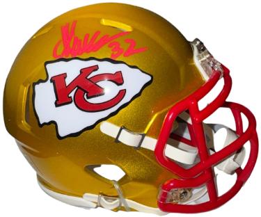 Marcus Allen signed Kansas City Chiefs Flash Speed Alternate Mini Helmet- Beckett Witnessed (HOF)