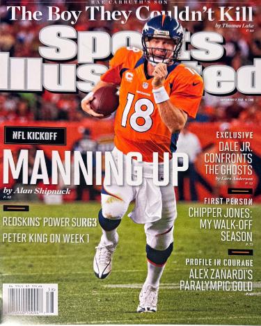 Sports Illustrated Full Magazine 9/17/2012 Peyton Manning/NFL Kickoff -NEW