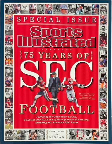 2007 Sports Illustrated Full Magazine 75 Years of SEC Football Special Issue NEW (Bear Bryant/Archie Manning/Herschel Walker)