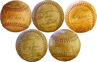 1962 Chicago White Sox Team Signed Baseball -28 Sigs- Beckett Review- Al Lopez/Early Wynn/Nellie Fox/Luis Aparicio