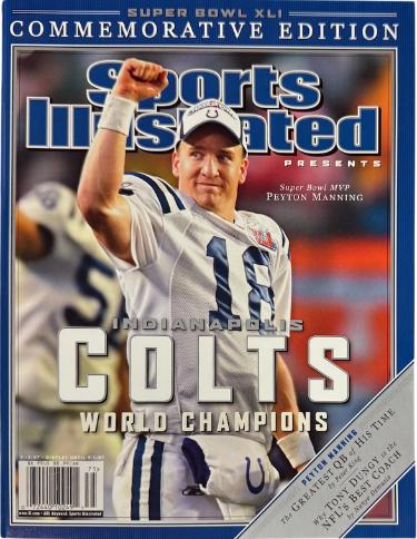 Sports Illustrated Full Magazine 2/13/2007- Colts SB XLI Commemorative Edition