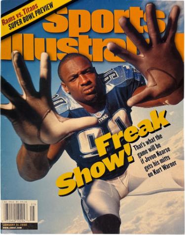 Sports Illustrated Full Magazine 1/31/2000- Jevon Kearse- Freak Show/Tennessee Titans NEW