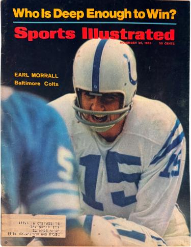Sports Illustrated Full Magazine 11/25/1968- Earl Morrall/Baltimore Colts