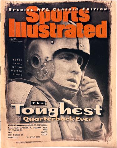 Sports Illustrated Full Magazine Fall 1995-Toughest Quarterback Ever Bobby Layne