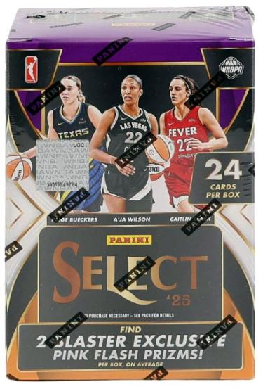 2025 Select WNBA Basketball Blaster Box- 6PK/4CPP/24CPB- New/Factory Sealed